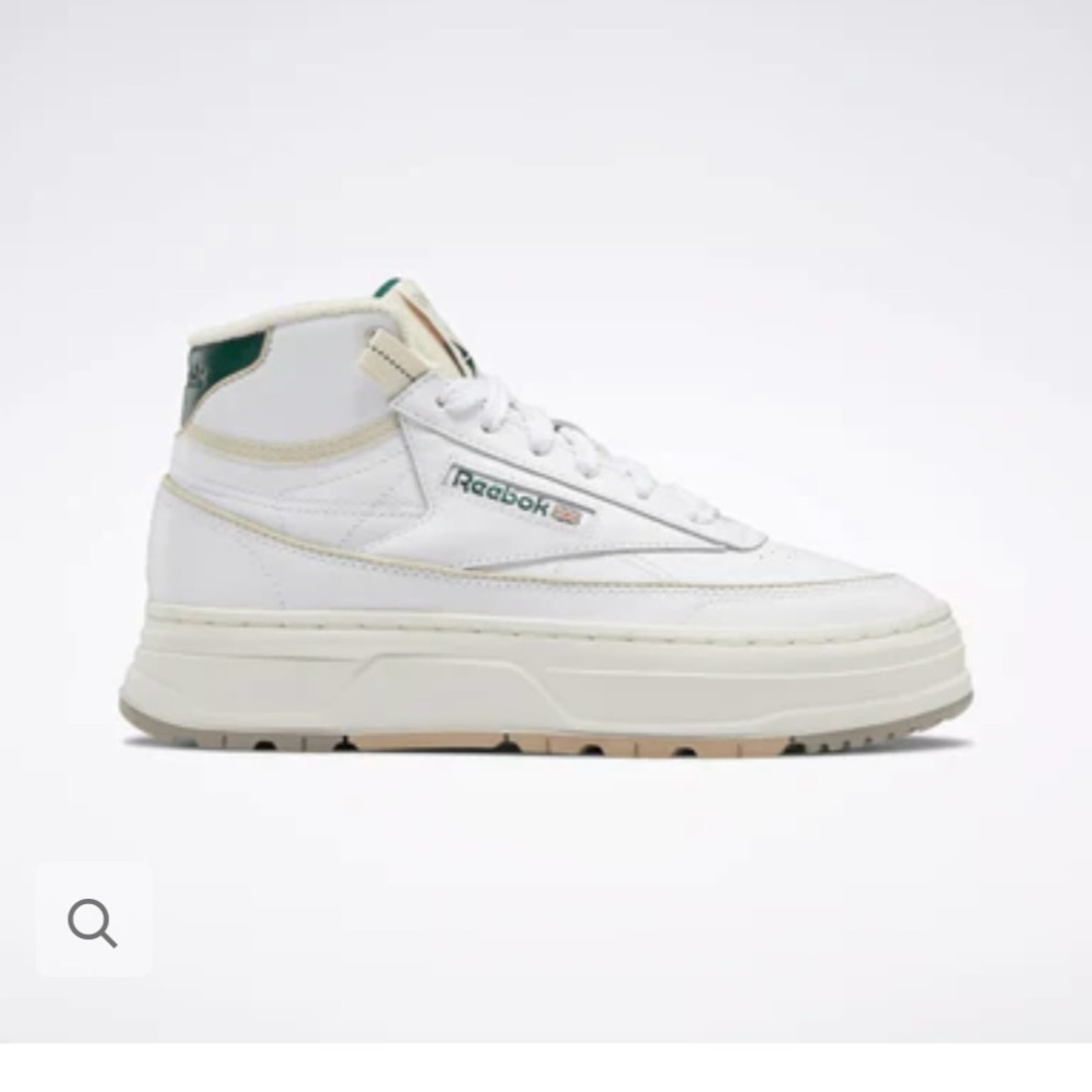 Reebok Women's Tech Geo High-Top Leather Sneakers